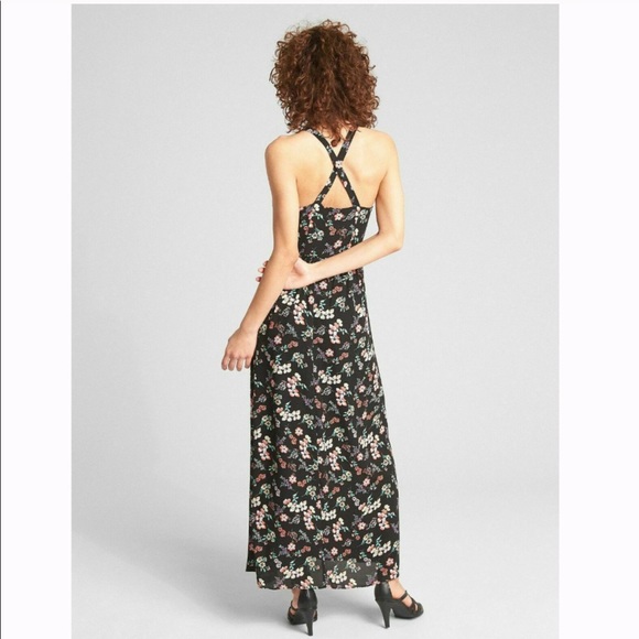 GAP Dresses Gap Floral Vneck Maxi Sun Dress Size 8 Poshmark